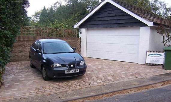 New driveway after1